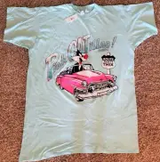 VTG 1994 Looney Tunes Pink CATillac T-shirt OSFA Sylvester Cadillac Night Gown