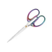 6.3" All Stainless Steel Office Scissors,Ultra Sharp Blade Shears,Sturdy Shar...