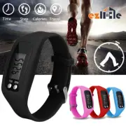 Walking Step Calorie Counter Fitness Tracker Bracelet Wristband Wrist Watch