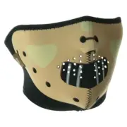 Hannibal Lecter Neoprene Half Face Mask for Biker Skier