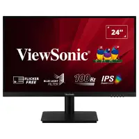 在飛比找Yahoo奇摩購物中心優惠-ViewSonic VA2406-h FHD VA窄邊美型寬