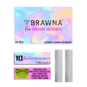 Eyebrow Razor Blades - Stainless Steel Single Edge Razor Blades - PMU Supplies