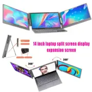 14 inch Portable Dual Triple Monitor Screen Extender For 13-17.3 inch Laptop