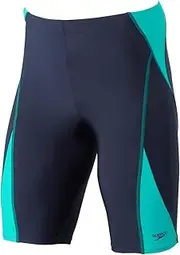 [Speedo] Speed SF62355 Feel Up Loosen Jammer Fitness Swimsuit, Navy Blue
