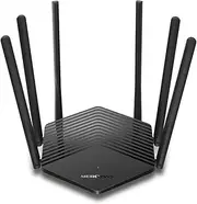 Mercusys AC1900 Wireless Dual Band Gigabit Router - Full Gigabit LAN Ports, 6 High Gain External Antennas, Easy Install (MR50G) | AU Version |