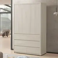 在飛比找momo購物網優惠-【Homelike】雀莉4x7尺六抽衣櫃