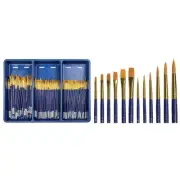 Royal & Langnickel Economy Taklon Round and Flat Shader Brush Assortment 1