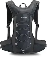 RAYWE 10L Bike Hydration Backpack Lightweight Hiking Backpack Daypack Shoulder Bag for Outdoor Camping Cycling Running Traveling Black