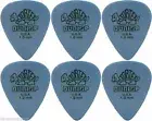 6 x Jim Dunlop Tortex Standard 1.0MM Gauge Guitar Picks 418R Blue