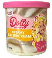 Duncan Hines Dolly Parton's Creamy Buttercream Frosting 16 oz