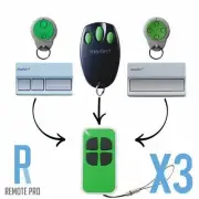 3 x Merlin+ C945 CM842 C940 C943 Plus Compatible Garage Remote MR60/MR600/MR850