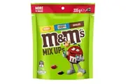 2 x M&M's Mix Ups Milk Chocolate Snack & Share Bag 335g