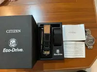 在飛比找露天拍賣優惠-二手Citizen Eco-Drive 光動能 男錶 萬年鐘