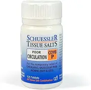 Martin & Pleasance Schuessler Tissue Salts Comb P Poor Circulation 125 Tablets