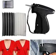 Quick Clothing Fixer, Quick Stitch Sewing Gun, Quilt Tacking Gun, Micro Stitch Tool for Clothes, Quick Stitch, Micro Tagging Stitch Tool for Clothing (black)