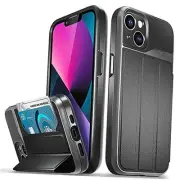 Wallet Case Compatible with Apple iPhone 13 (6.1"-inch), vCommute (Military