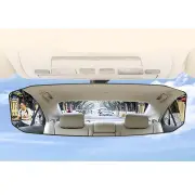 Car Interior Rearview Mirror Corner Convex Rearview Mirror Anti-Glare Car Interior Rearview Baby Child Seat Watch Visor