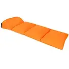 Beanpod 74x120cm Bean Pod Easy Carry Serene Bag Cover w/ Zip Opening Orange