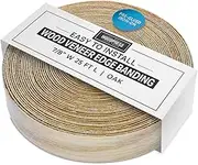 WoodPress® 22mm Real Oak Iron-On Edging – 7.5m Roll – Pre-Glued Wood Veneer Tape for Easy DIY Application – Will Cover The Edge of a Standard MDF Panel