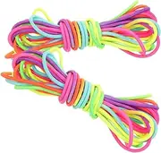 Yardwe 2pcs Skipping Rope Jumping Rope Kit Exercise Mat Jumping Tricep Parachute Adjustable Dumbbell Skipping Spool Adjustable Cord Dumbbell Ab Roller Wheel Rubber