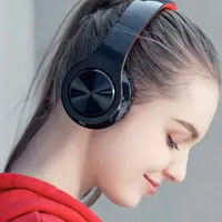 在飛比找樂天市場購物網優惠-藍牙耳機頭戴式無線游戲運動型耳麥電腦手機通用插卡
