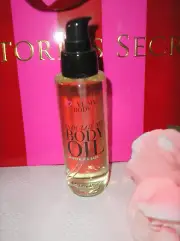 Victoria's Secret Love My Body GRAPEFRUIT & BASIL Indulge Me Body Oil 3.4 fl oz
