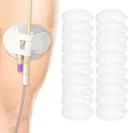 20 Pcs Catheter Stabilization Device Tape - Legband Holder Sticker Catheter Tube Holder Adhesive Foley Catheter Fixing Sticker Catheter Securement Adhesive Urine Bag Holder Care