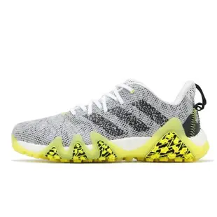 【adidas 愛迪達】高爾夫球鞋 Codechaos 22 男鞋 灰黃 防潑水 抓地 Boost 運動鞋 愛迪達(GX2616)