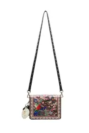PRINTED CROSS BODY BOX IF THESE WALLS COULD TALK