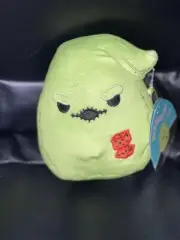 RARE 5” Nightmare Before Christmas Green “Oogie Boogie” Squishmallow Plush!