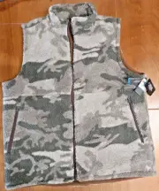CABELAS Outfitter CAMO Berber Vest W/Polartec and Windbarrier By Zeek-XL