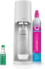Sodastream - TERRA White Sparkling Water Maker & Lime Bubly Drop | Turn Spark...