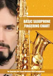 Basic Saxophone Fingering Chart: for Soprano, Alto, Tenor, Baritone, Bass Sax...