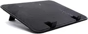 Laptop Cooler 14 inch Notebook Cooler 5v Dual Fan USB External Laptop Cooling Pad Slim Stand High Speed Silent Metal Panel Fan Laptop Cooler Stand(Black)