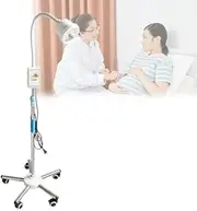 Gynecological Led Surgical Examination Auxiliary Lamp, Mobile Surgical Medical Examination Lamp, Gynecological Ambulatory Oral Lamp Floor Stand, Adjustable 360° Rotation Height