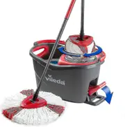 1/3/4/6 Pieces Mop Heads Compatible With Vileda/o-cedar Microfiber Mop, Swivel Mop Heads For Floor Cleaning5.22 2PCS Red