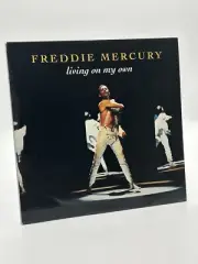 Freddie mercury living on my own 1993 7”ps Original Vinyl. Queen