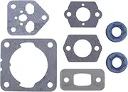 Gasket Set Blower Shaft Seals Foot Gasket Exhaust Gasket Flange Gasket for Stihl BG 56 BG 86 SH 86 BG56 BG86 SH86 Leaf Blower FS70 FS56 FS 70 FS 56 Brush Cutter HT 56 HT56 Pole Pruner