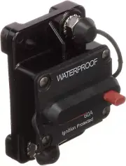 Easy-Install 60A Circuit Breaker for 12V, 24V & 36V Trolling Motors