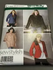 Simplicity Sewing Pattern Misses Jackets Size 6-14 New Uncut