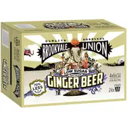 Brookvale Union Ginger Beer Low Sugar Can 330mL