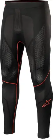 Alpinestars Ride Tech V2, functional pants , color: Black/Red , size: XXL