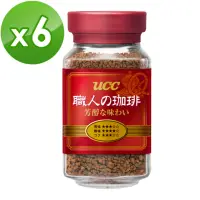 在飛比找momo購物網優惠-【UCC】職人芳醇即溶咖啡x6罐組(90g/罐)