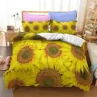 Quilt Cover Pillowcase Set 61590-015220 Doona Cover Printed Double Bedding Set