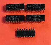 K176TV1 analoge CD4027E IC/Microchip USSR 50 pcs