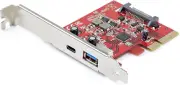 .Com 2-Port 10Gbps USB-A & USB-C Pcie Card - USB 3.1 Gen 2 PCI Express
