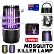 Electric Fly Trap Insect Bug Killer Lamp LED Mosquito Zapper Catcher UV
