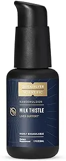 Nanoemulsified Milk Thistle - Silymarin Liquid with Liposome Delivery System - Immune, Detox + Liver Cleanse Support (1.7oz / 50ml)