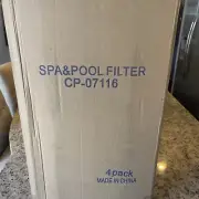 Cryspool Spa Pool Filter Cartridge CP-07116 Box of 4