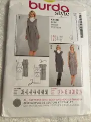 Burda 7320 Misses Maternity Dress Jumper Loose Fit Sewing Pattern Size 12-24